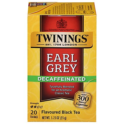 Twinings of London Black Tea Earl Grey Decaffeinated - 20 Count - Image 3