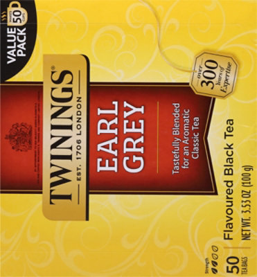 Twinings of London Black Tea Earl Grey - 50 Count - Image 5