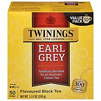 Twinings of London Black Tea Earl Grey - 50 Count - Image 2