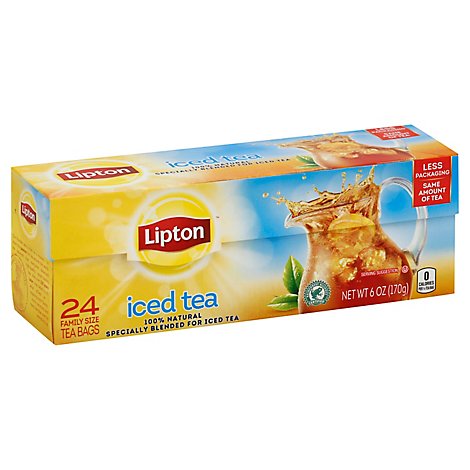 Lipton Iced Tea Family Size Bags - 24 Count