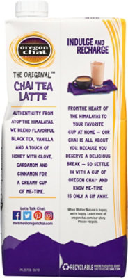 Oregon Chai Chai Tea Latte Concentrate The Original - 32 Fl. Oz. - Image 5