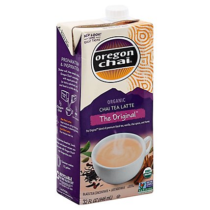Oregon Chai Chai Tea Latte Concentrate The Original - 32 Fl. Oz. - Image 1