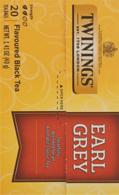 Twinings of London Black Tea Earl Grey - 20 Count - Image 5