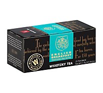 Wissotzky Tea Black Label English Breakfast Box - 25 Count