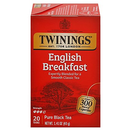 Twinings of London Black Tea English Breakfast - 20 Count - Image 3