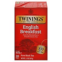 Twinings of London Black Tea English Breakfast - 20 Count - Image 3