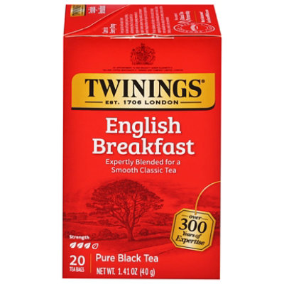 Twinings of London Black Tea English Breakfast - 20 Count - Image 3