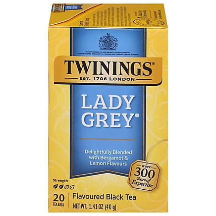 Twinings of London Black Tea Classics Lady Grey - 20 Count - Image 3