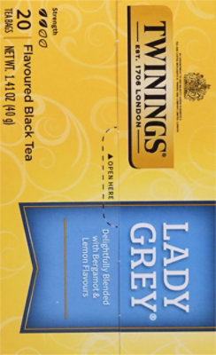 Twinings of London Black Tea Classics Lady Grey - 20 Count - Image 5