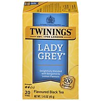 Twinings of London Black Tea Classics Lady Grey - 20 Count - Image 1