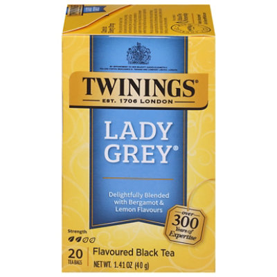 Twinings of London Black Tea Classics Lady Grey - 20 Count