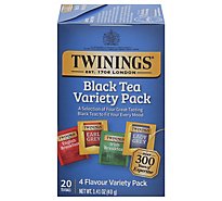 Twinings of London Black Tea Classics Variety Pack - 20 Count