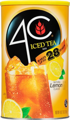 4C Foods Iced Tea Mix Lemon - 66.1 Oz - Image 2