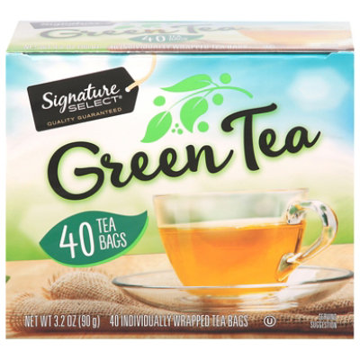 Signature SELECT Green Tea - 40 Count