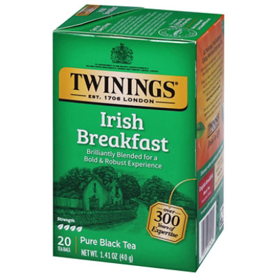 Twinings of London Black Tea Irish Breakfast - 20 Count - Image 2