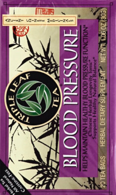 Triple Leaf Tea Herbal Tea Caffeine-Free Blood Pressure - 20 Count - Image 3