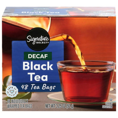 Signature SELECT Decaffeinated Black Tea - 48 Count - Image 2