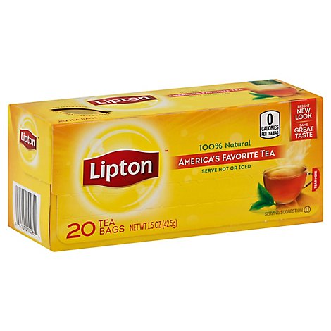 Lipton Tea Bags - 20 Count