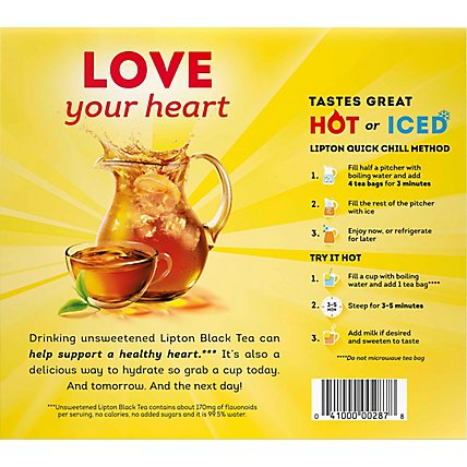 Lipton Tea Bags - 100 Count - Image 6