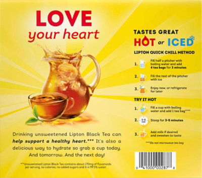 Lipton Tea Bags - 100 Count - Image 6