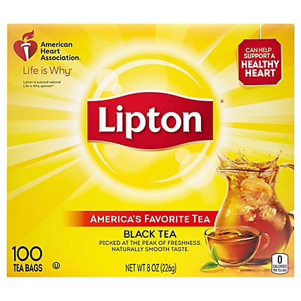 Lipton Tea Bags - 100 Count - Image 1