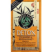 Triple Leaf Tea Herbal Tea Caffeine-Free Detox - 20 Count - Image 2