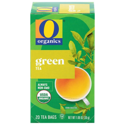 O Organics Green Tea Organic 20 Count - 1.06 Oz