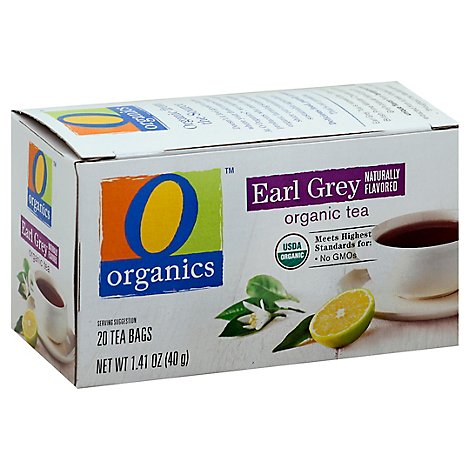 O Organics Organic Tea Earl Grey 20 Count - 1.41 Oz
