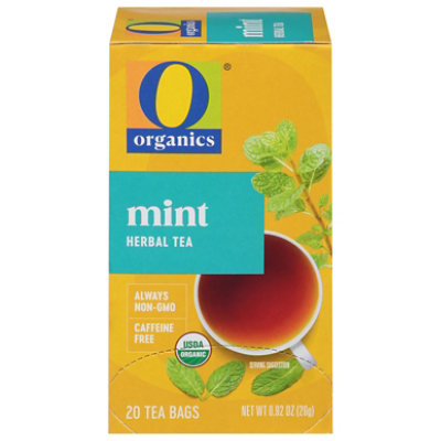 O Organics Herbal Tea Organic Mint Herbal 20 Count - 0.92 Oz - Image 1