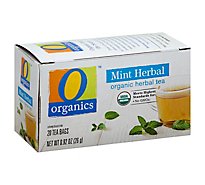 O Organics Herbal Tea Organic Mint Herbal 20 Count - 0.92 Oz