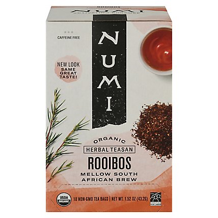 Numi Organic Tea Rooibos 18 Count - 1.52 Oz - Image 3