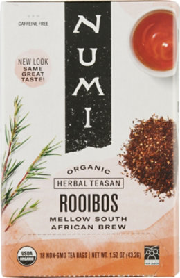 Numi Organic Tea Rooibos 18 Count - 1.52 Oz - Image 2