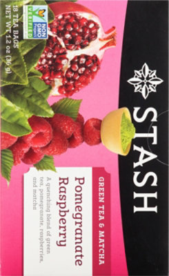 Stash Green Tea Pomegranate Raspberry with Matcha - 18 Count - Image 5