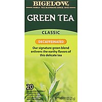 Bigelow Green Tea Bags Classic Decaffeinated 20 Count - 0.91 Oz - Image 2