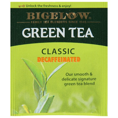 Bigelow Green Tea Bags Classic Decaffeinated 20 Count - 0.91 Oz - Image 7