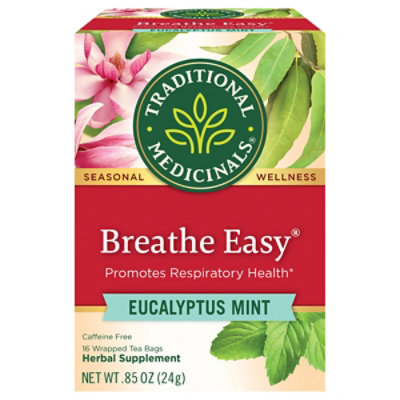 Traditional Medicinals Breathe Easy Herbal Tea Bags - 16 Count - Image 2