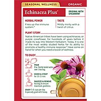 Traditional Medicinals Organic Echinacea Plus Herbal Tea Bags - 16 Count - Image 6