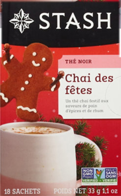 Stash Black Tea Holiday Chai - 18 Count - Image 4