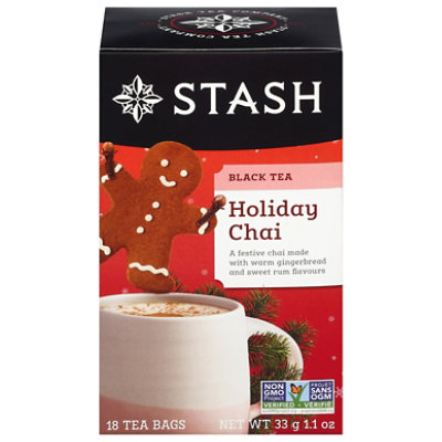 Stash Black Tea Holiday Chai - 18 Count - Image 1
