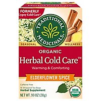 Traditional Medicinals Organic Herbal Cold Care Tea Bags - 16 Count - Image 1