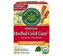 Traditional Medicinals Organic Herbal Cold Care Tea Bags - 16 Count