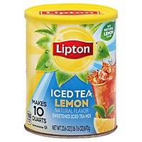 Lipton Iced Tea Mix Sweetened Lemon - 23.6 Oz - Image 3