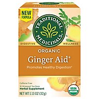 Traditional Medicinals Organic Ginger Aid Herbal Tea Bags - 16 Count - Image 3