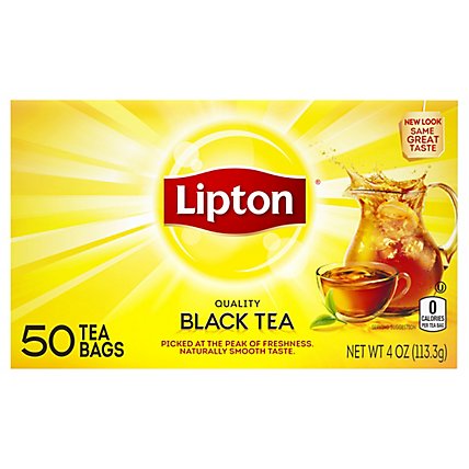Lipton Tea Bags - 50 Count - Image 1