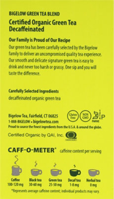 Bigelow Green Tea Decaffeinated - 40 Count - Image 4