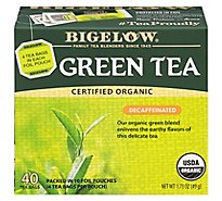 Bigelow Green Tea Decaffeinated - 40 Count