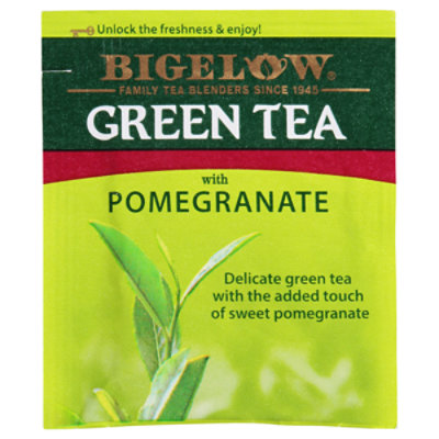 Bigelow Green Tea Bags with Pomegranate 20 Count - 1.37 Oz - Image 2