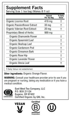 Yogi Herbal Supplement Tea Organic Bedtime 16 Count - 1.85 Oz - Image 2