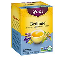 Yogi Herbal Supplement Tea Organic Bedtime 16 Count - 1.85 Oz