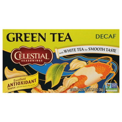 Celestial Seasonings Green Tea with White Tea Decaf - 20 Count - Image 3